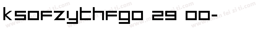 ksofzythfg0 29 00字体转换
